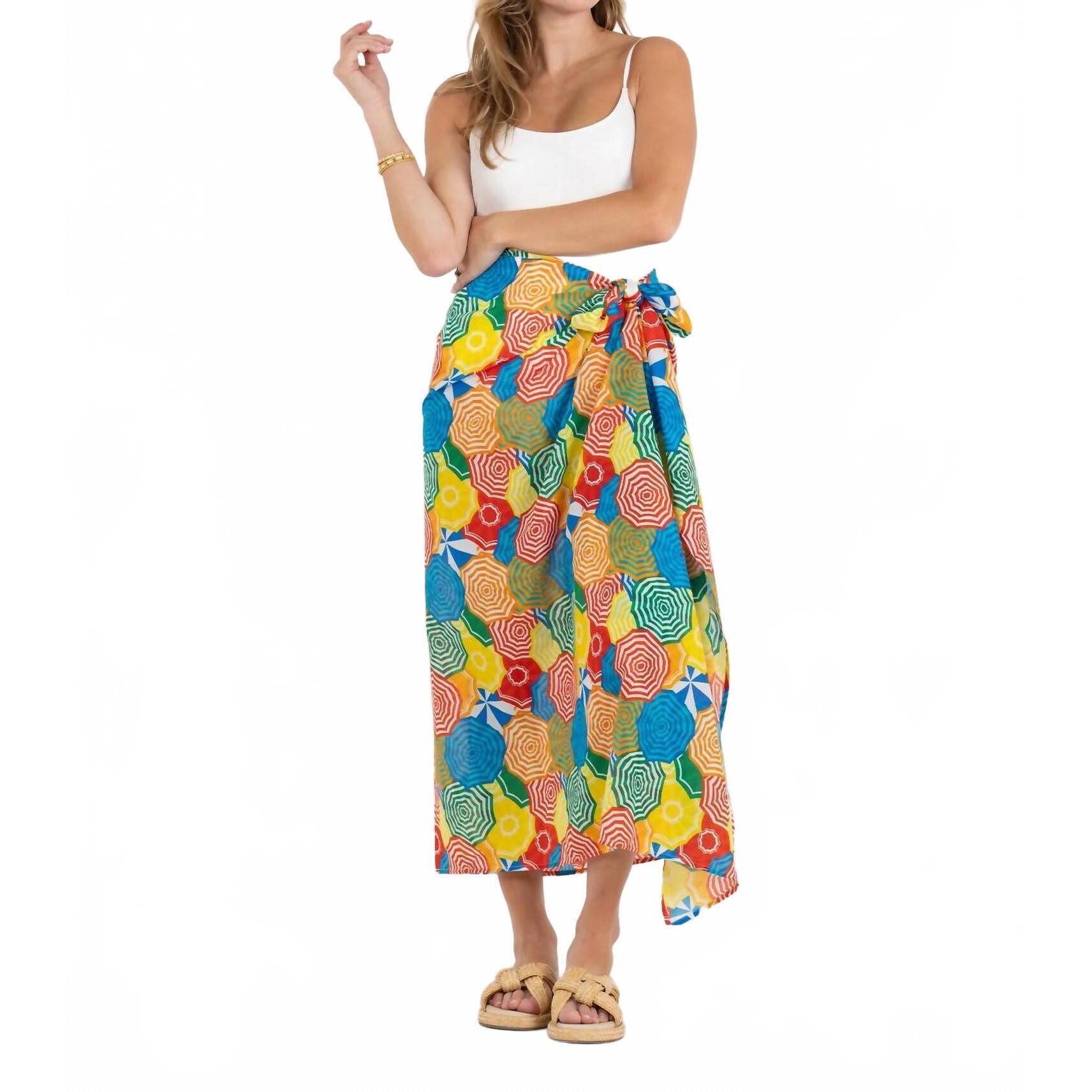 New Emily Mccarthy Pareo Coverup In Beach Club
